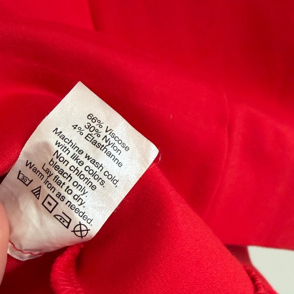 J. Crew | Red Long Sleeve Dress | S - Picture 6 of 6